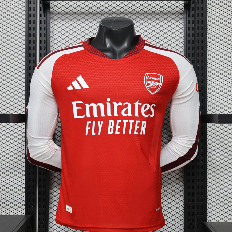 2026/27 Player Version Long Sleeve Arsenal Home