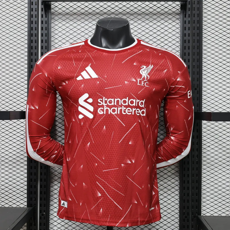 2026/27 Player Version Long Sleeve Liverpool Home