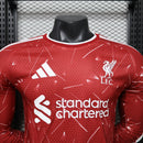 2026/2027 Player Version Long Sleeve Liverpool Home Football Shirt 1:1 Thai Quality
