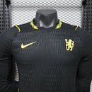 2026/2027 Long Sleeve Player Version Chelsea Away Football Shirt 1:1 Thai Quality