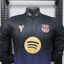 2026/2027 Player Version Long Sleeve Barcelona Kobe Mamba Away Jersey 1:1 Thai Quality