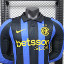 2026/2027 Player Version Long Sleeve Inter Milan Home Football Jersey1:1 Quality Thai