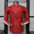 2026/2027 Player Version Long Sleeve Liverpool Home Football Shirt 1:1 Thai Quality