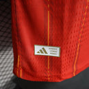 2026 Player Version 2 Stars Spain National Team Home long sleeves Football Shirt 1:1 Thai Quality