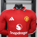 2026/2027 Player Version Long Sleeve Manchester United Home