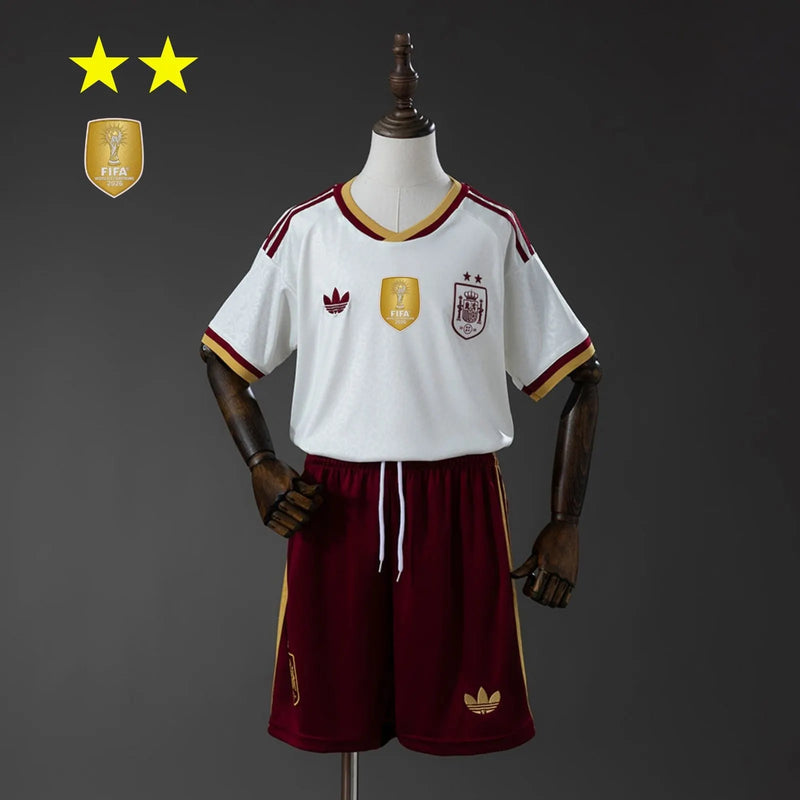2026/27 2 Stars Spain National Team Away Kids Size