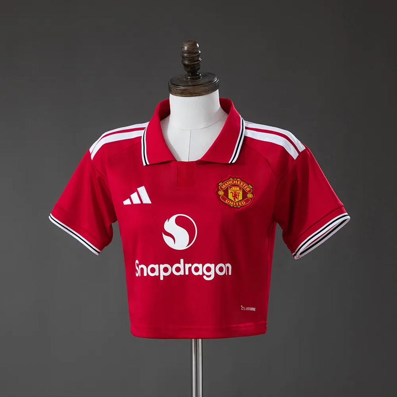 2026/2027 Manchester United Home Women's Crop