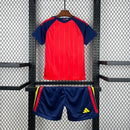 2026 Spain 2 Stars Home Football Shirt 1:1 Thai Quality Kids Size