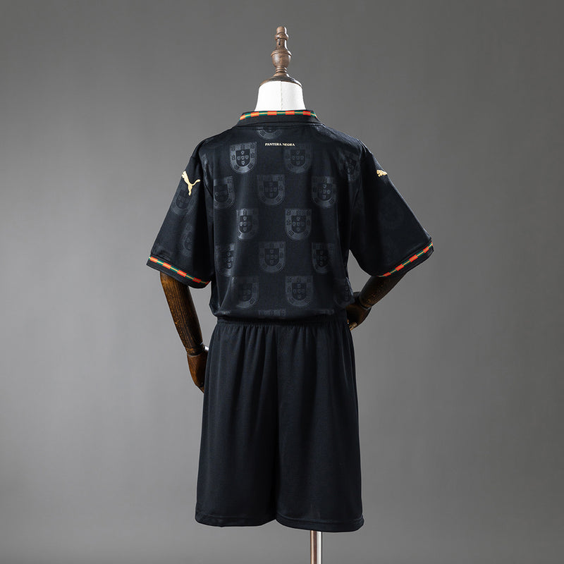 2026 Portugal Black Panther Kids Size
