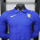 2026/2027 Long Sleeve Player Version Chelsea Home Football Shirt 1:1 Thai Quality