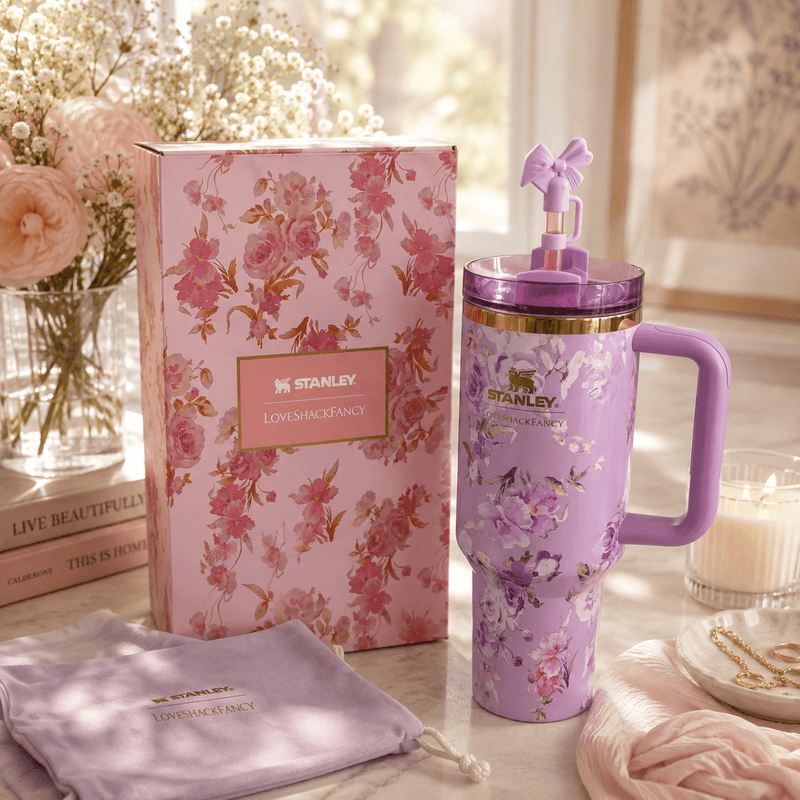 Lavender Blossom Tumbler Gift Set