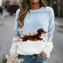 <font dir="auto" style="vertical-align: inherit;"><font dir="auto" style="vertical-align: inherit;">New Christmas-themed loungewear/pajamas for women, autumn and winter, thickened flannel, women's winter loungewear.</font></font>