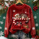 <font dir="auto" style="vertical-align: inherit;"><font dir="auto" style="vertical-align: inherit;">New Christmas-themed loungewear/pajamas for women, autumn and winter, thickened flannel, women's winter loungewear.</font></font>