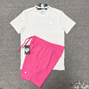 Nike Miler ADV T-Shirt Mineral Slate & Mineral Slate Challenger Shorts Set
