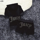 New Summer Goose Velvet Hot Diamond Letters Fashion Casual Sports Suit Shorts Short-Sleeved Women's Clothing Foreign Trade