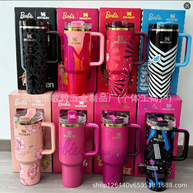 stanley thermos cup barbie