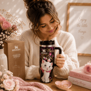 STANLEY Marie Cat Floral Tumbler