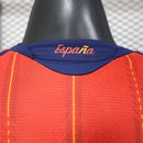 2026 Player Version 2 Stars Spain National Team Home long sleeves Football Shirt 1:1 Thai Quality