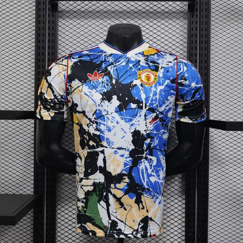 2026/27 Player Version Manchester United x Stone Roses Football Shirt Blue