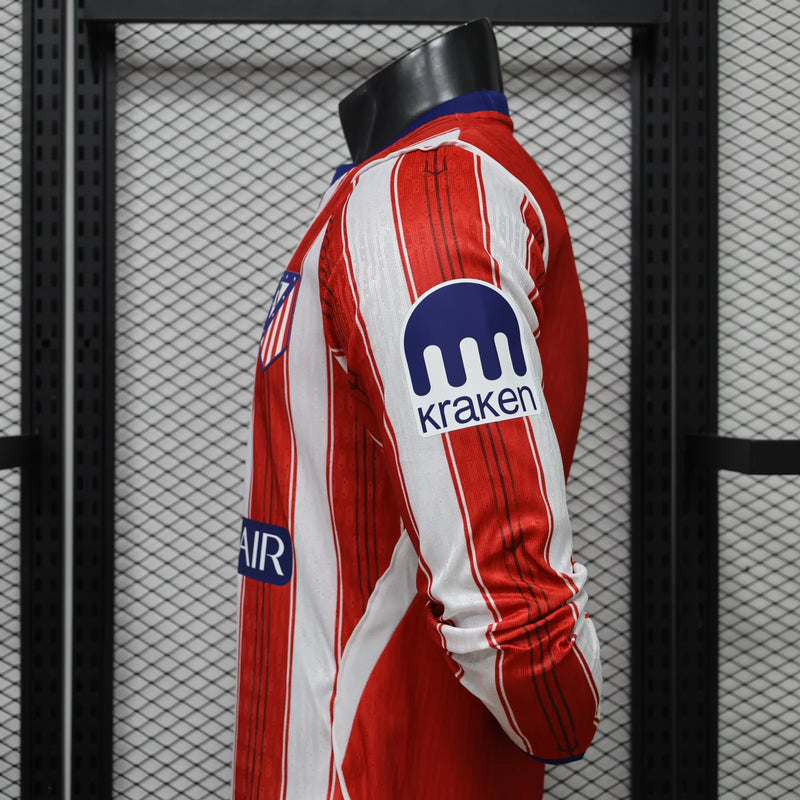 2026/27 Player Version Long Sleeve Atletico Madrid Home