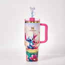 Stanley x Stitch & Angel Love Garden Tumbler