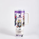 Stanley Halloween Luminous Glow Tumbler with Stitch Art