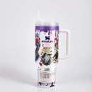 Stanley Halloween Luminous Glow Tumbler with Stitch Art